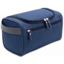 Ensoleille - Trousse De Toilette Pour Hommes, Trousse De Toilette En Toile Imperméable Sac Cosmétique Portable Ensemble De Rasage Boîte De Rangement