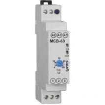 Entes - 101582 MCB-60 Relè temporizzato Monofunzionale 24 v/dc, 24 v/ac, 230 v/ac 1 pz. Intervallo di tempo: 4 - 60 s 1 s
