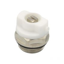 Sanicomfort - Entlüftungsstopfen 17,2 mm (3/8') Entlüftungsventil 3/8 Zoll Kunststoffkappe