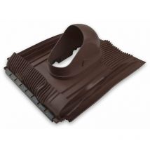Klöber Dachentlüftung DN100 Braun Universal Grundplatte