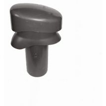 Entlüfterrohr Belüfterrohr DN100 kurz anthrazit Dachlüfter Kurzlüfter