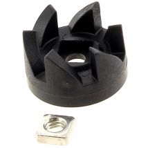 Entraineur noir + ecrou ms-651346 - blender Moulinex