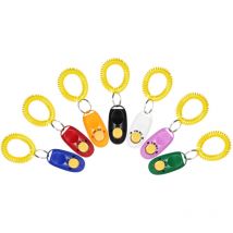 Lepmerk - Entraîneur sonore pour animaux de compagnie, clicker de dressage de chien, dispositif de dressage de chien, rouge, bleu, noir, blanc,