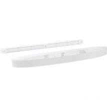 Unelvent - Entrée d'air hygroréglable acoustique, 7/40 m3/h, ral 7035 s&p ( ) 850207