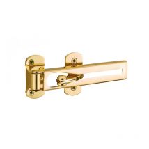 Entrebailleur pour porte d'entrée, taquet d'arrêt, 148mm, doré