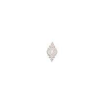 Entrée fer avec chanfrein - Hauteur : 85 mm - Sens : Porte - Décor : Poli - Largeur : 40 mm Dubois