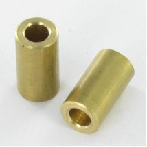Entretoise Cylindrique 8X15 Percé 4 Laiton-10 pièces