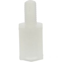 Entretoise filetée RS PRO, longueur 8mm, Femelle/mâle, M3 x M3 ( Prix pour Sachet de 100 )