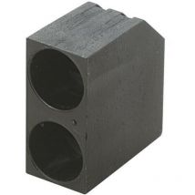 Entretoise LED KSS PLD2-5C x2 noir Adapté pour (LED) LED 5 mm 1 pc(s) Q69053