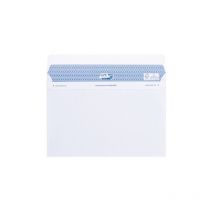 Enveloppe 162 x 229 mm Secure GPV 90 g avec fenêtre 45 x 100 mm blanche - Boîte de 100