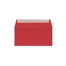 Enveloppe Pollen Clairefontaine groseille 110 x 220 mm - Paquet de 20