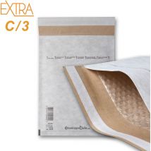 Lot de 400 Enveloppes à bulles extra C/3 format 150x215 mm