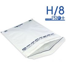 Lot de 200 Enveloppes à bulles pro blanches H/8 format 260x360 mm