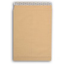 Lot de 1000 Enveloppes kraft arme 130g à soufflets E4