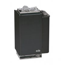 EOS - M3 w 3,0 kW finnischer Saunaofen mit eingebauter Steuerung Wandofen Anthrazit-Perleffekt