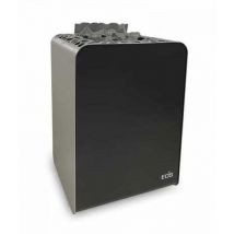 EOS - Organic w 9 kW finnischer Saunaofen Elektro Wandofen Anthrazit