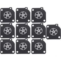 Eosnow 10 unids/set Kit de junta de diafragma de carburador piezas de reparación para motosierra ZAMA 180 S210 MS230 MS250