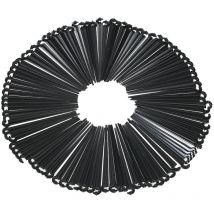 Eosnow - 100 Prozent fester Stamm Tropfbewässerung Wert Pack von Stützpfahl für Blumenbeete Kräutergarten