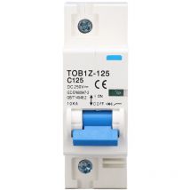 Eosnow - Disjoncteur Miniature dc 1P 125A 250V, montage sur Rail din pour système solaire photovoltaque TOB1Z 125 C125