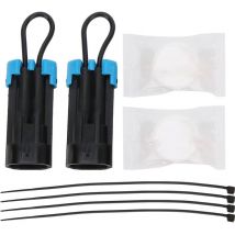 Eosnow - 2 Stück Auto-Sicherheitsgurt-Bypass-Stecker, feuchtigkeitsbestndiger Ersatz für Polaris rzr 900s 900XC 900 Trail 2015+