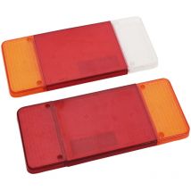 Eosnow - 2 Teile/para lh rh Hinten Rücklicht Lenes Abdeckung Kunststoff Rücklicht Gehäuse Fit Für Lveco Eurocargo Daily