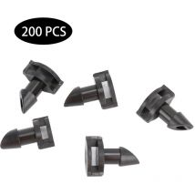 Eosnow 200 Uds 360 grados riego por goteo boquilla de refracción atomizadora Micro pulverizador para uso en jardín