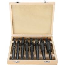 Eosnow - 8 pièces/lot 14-25mm haute vitesse en acier au carbone forets hss tige réduite hss forets hélicoïdaux