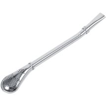 Eosnow Bombilla Con Cannuccia Con Cucchiaio Filtrato, Cannuccia Bombilla In Acciaio Inossidabile, Famiglia Per Un Ottimo Regalo Cucchiai Amici