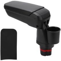 Zy - Eosnow Box Bracciolo Centrale Con Portabicchiere Di Ricambio Per Mercedes Smart Fortwo Forfour 453 15-19