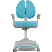 Eosnow - Chaise d'étude pour enfants, fauteuil ergonomique à hauteur réglable, apprentissage pour enfants, pour la maison et l'école, bleu