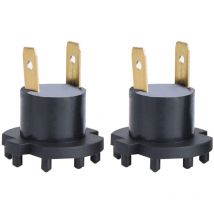 Eosnow Coppia portalampada portalampada per Mazda 3 5 Kawasaki Aprilia B28V510A3