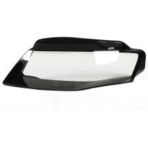 Couvercle de lentille de phare avant, Protection uv, coque de lentille de phare transparente de remplacement pour A4 B8 2009 – 2012 gauche 8K0941029C