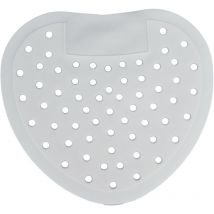 Eosnow - Désodorisant pour urinoir, grand trou, anti-éclaboussures, tapis parfumé pour salle de bains, toilettes, blanc