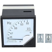 Eosnow - Fréquencemètre à panneau carré 45-55Hz ac 380V 1.5, testeur de fréquence de haute précision