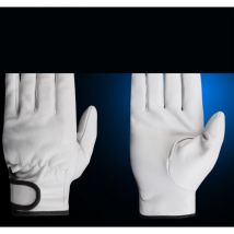 Gants de travail en cuir, protection du travail résistant à l'usure, outil de protection pour le travail quotidien dans le jardin,XL,gris et blanc
