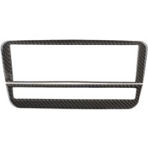 Garniture de couvercle de panneau de commande de climatisation cd en Fiber de carbone pour Mercedes Benz a b/gla/cla (Pure) - Eosnow