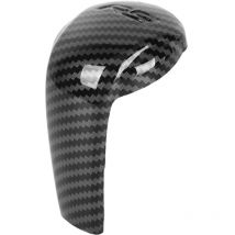 Garniture de pommeau de levier de vitesse en Fiber de carbone, remplacement sans rayures pour Mazda CX-3 CX-5 CX-9 - Eosnow