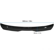 Heckspoilerflügel, universeller Auto-Modifikationsersatz für Mercedes-Benz A-Klasse, glänzendes Schwarz - Eosnow