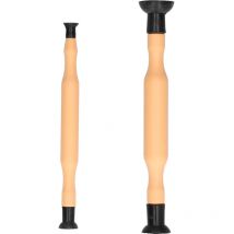 Herramientas manuales de pulido y pulido de válvulas, ventosas de doble extremo, 1-1/8 pulgadas, 1-3/8 pulgadas, 5/8 pulgadas, 3/16 pulgadas, 2 uds.