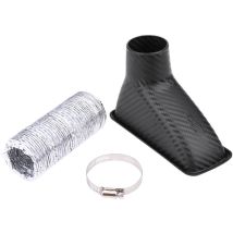 Imbuto d'aria per tubo di ingresso turbina turbo universale per auto in fibra di carbonio - Eosnow