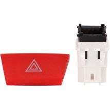 Eosnow - Interruptor de advertencia de peligro 6490 ng Reemplazo del botón de control de luz para Peugeot 107 2005-2014