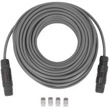 Kit de réparation d'extension de cable de 75 pieds, pour Starlink IP68, étanche, sans oxygène, cable de remplacement en cuivre, rallonge jusqu'à 150