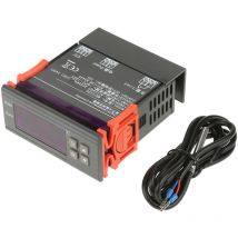 YB - Eosnow MH1210A Mini controlador de temperatura del termostato led digital con sonda de sensor (AC220V)