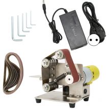 Mini levigatrice a nastro elettrica portatile lucidatrice fai da te levigatrice affilatrice smerigliatrice AC110‐240VEU spina 895 (200 w) - Eosnow