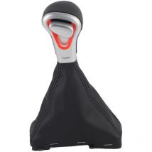 Nouveau pommeau de levier de vitesse couvercle de botte en cuir noir pour A5 A4L Q5 B8 B8PA - Eosnow