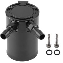 Eosnow - labscheiderdose, schwarze Auffangdose aus Aluminiumlegierung, universell für Auto