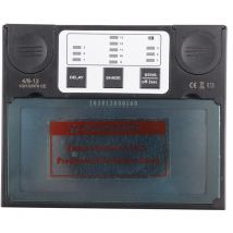 Eosnow - Panneau solaire casque de soudage lentille masque de soudage lentille assombrissante automatique 11090mm