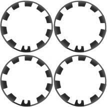 Patch de capuchon de moyeu de 20 pouces, 40 pièces, noir mat, anti-rayures, autocollants de remplacement pour Tesla modèle y 2021 à 2023 - Eosnow