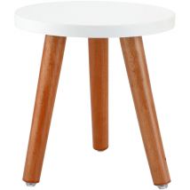 Petit support de fleur support de pot de fleur, petit support de fleur de table ronde nordique d'intérieur à la maison, diamètre 20 hauteur 22,