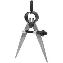 Eosnow Pinza divisoria a molla per divisori ad ala per bussola artigianale in pelle in acciaio 45 con gamba temprata (75 mm)